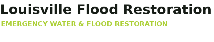 Louisville Flood Restoration logo